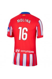 Fotbalové Dres Atletico Madrid Nahuel Molina #16 Domácí Oblečení 2024-25 Krátký Rukáv